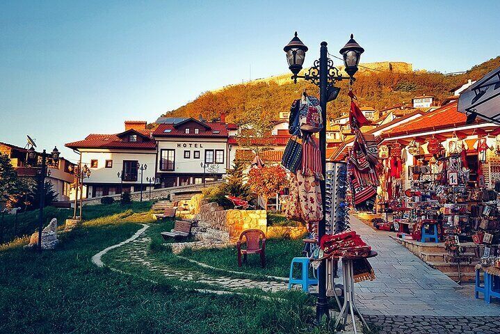 Traditional streets and shops in Prizren